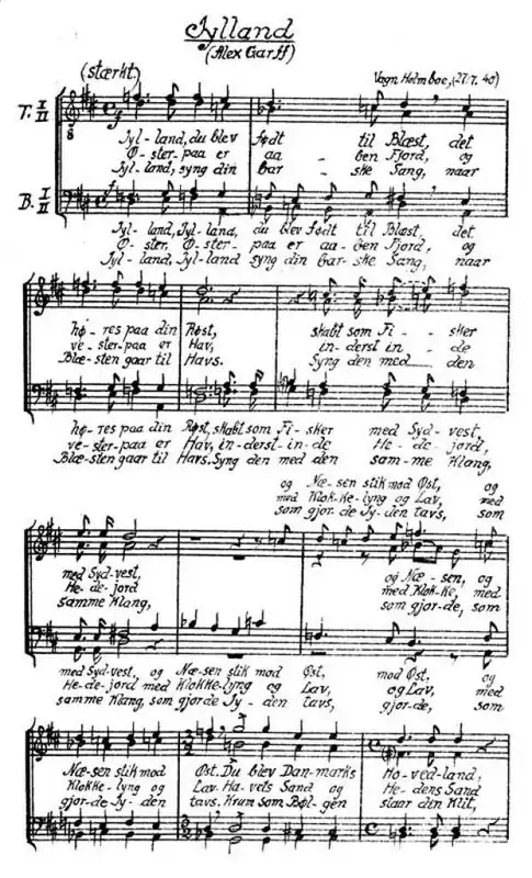 Sonderangebot Vagn Holmboe, Jylland