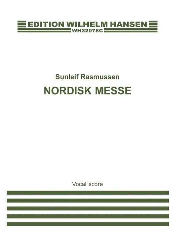 Wochenendangebot Sunleif Rasmussen, Nordisk Messe For Kor Og Orkester