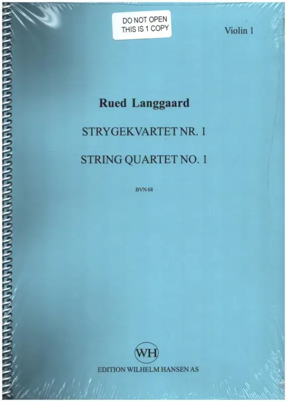 String Quartet no.1 BVN68 Sonderangebot