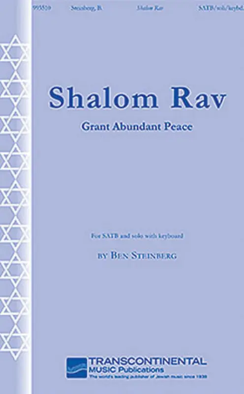 Ben Steinberg, Shalom Rav Grant Abundant Peace Rabatt