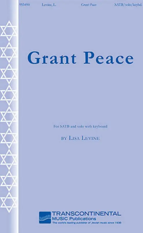 Lisa Levine, Grant Peace Preis Gesenkt