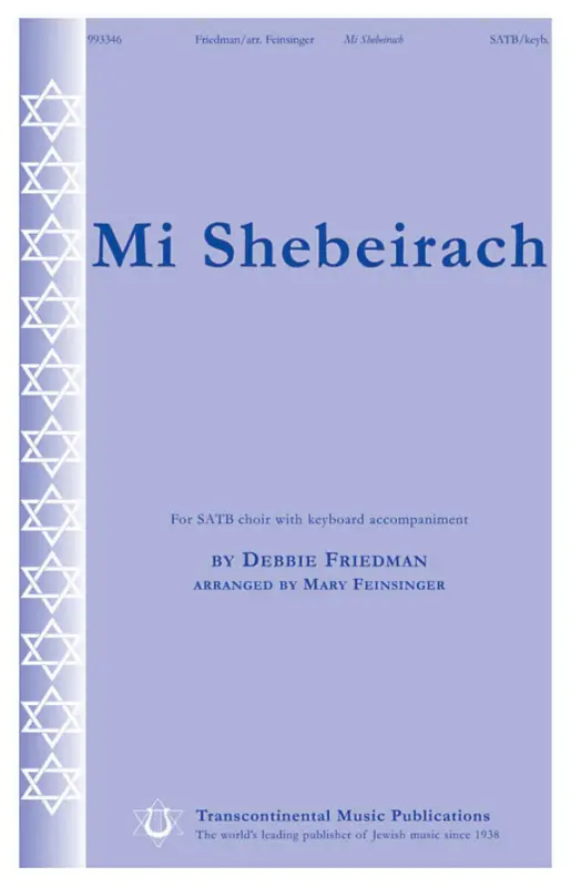 Kostenfreie Lieferung Debbie Friedman, Mi Shebeirach