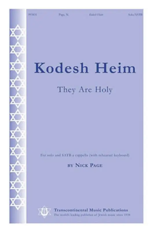 Garantierte Lieferung Nick Page, Kodesh Heim