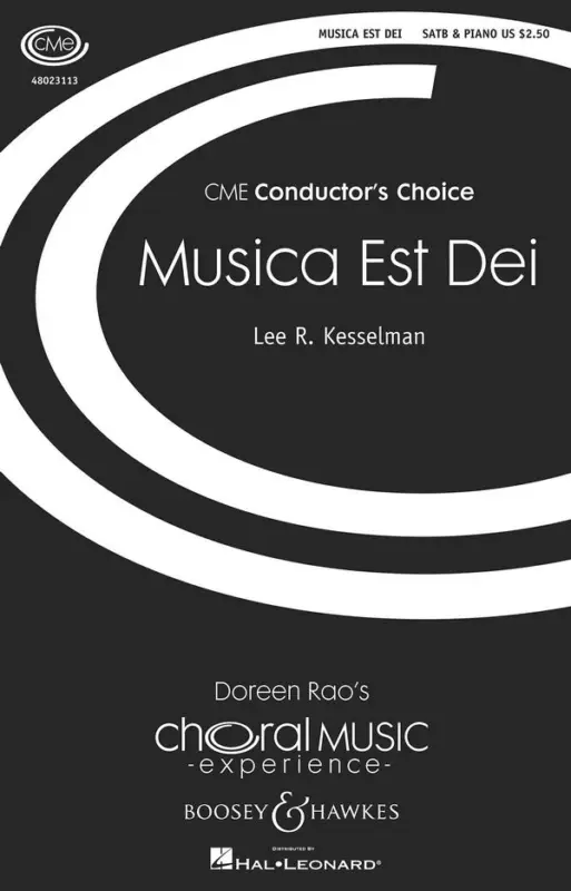 Lee R. Kesselman, Musica Est Dei Billig