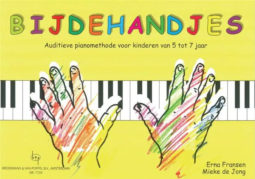 Erna Fransen_Mieke de Jong, Bijdehandjes 1 (Auditieve Piano) Preis Gesenkt