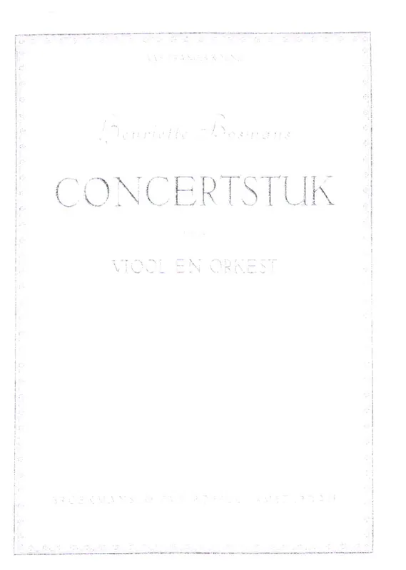 Direktkauf Concertstuk (Concert Piece)