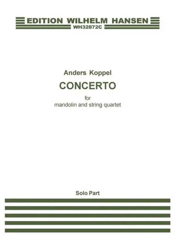 Anders Koppel, Concerto For Mandolin And String Quartet Markenprodukt