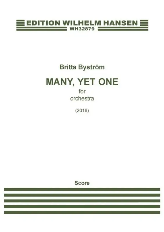 Britta Byström, Many, Yet One Sonderangebot