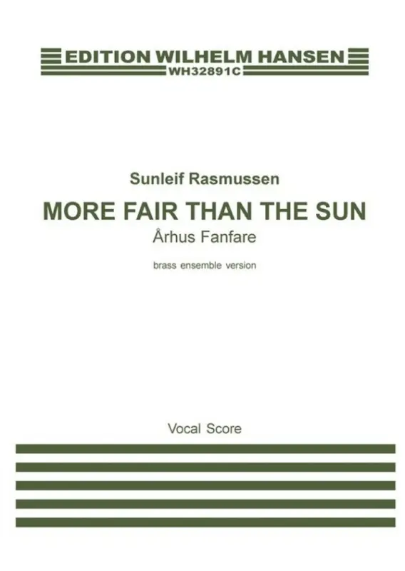Abverkauf Sunleif Rasmussen, More Fair Than The Sun - Århus Fanfare