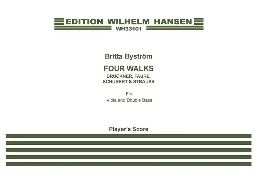 Wochenendangebot Britta Byström, Four Walks