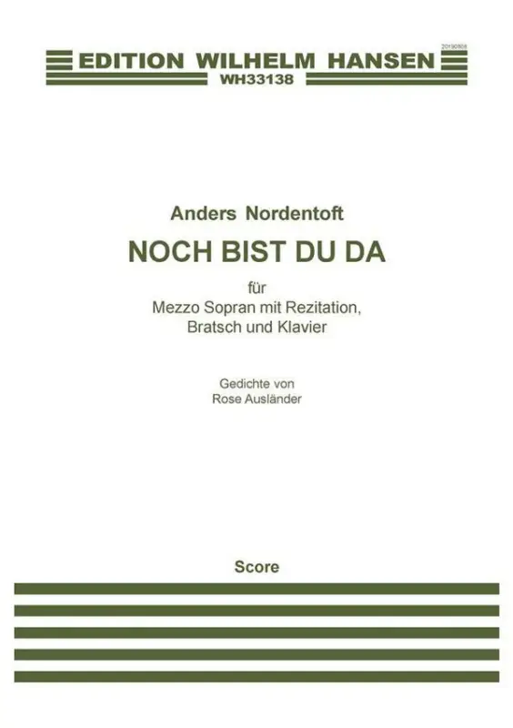 Anders Nordentoft, Noch Bist Du Da Geprüft