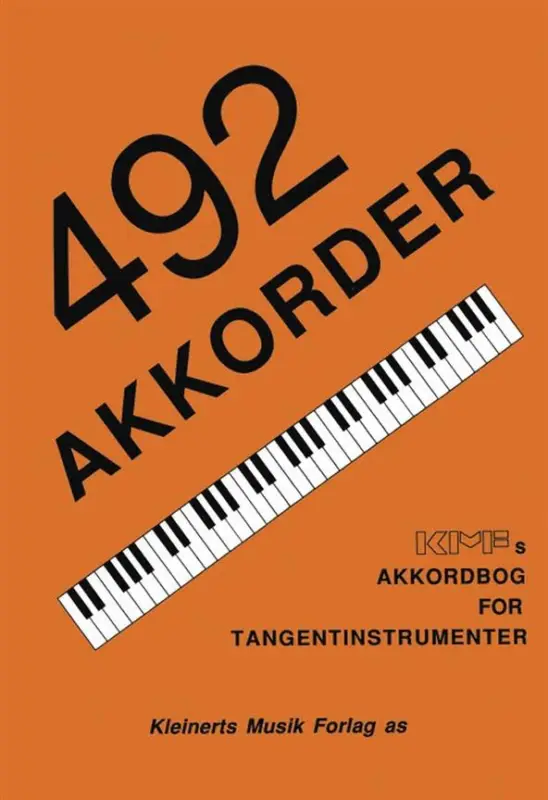 492 Akkorder - Akkordbog For Tangentinstrumenter Online Kaufen
