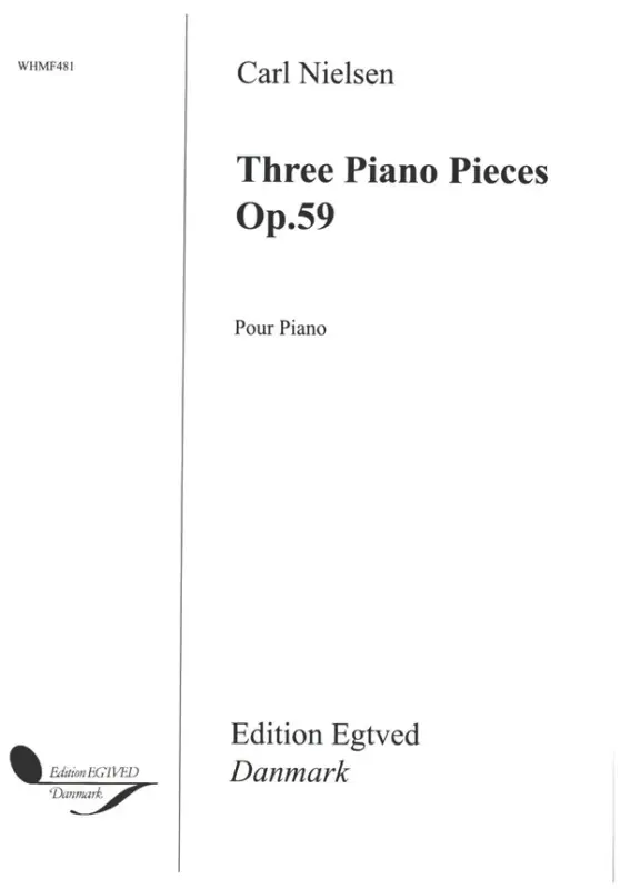 3 Piano Pieces op.59 Neue Kollektion