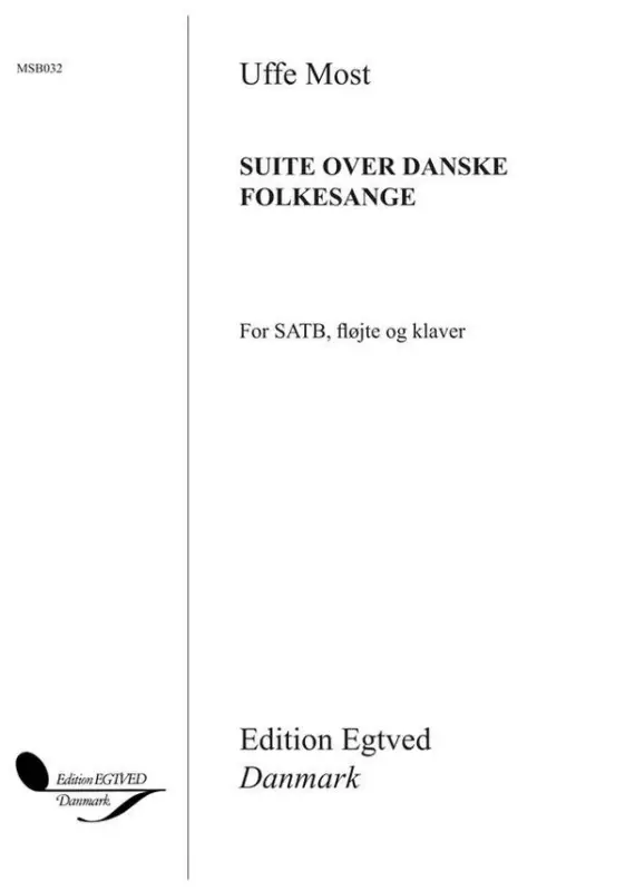 Uffe Most, Suite Over Danske Folkesange Begrenztes Angebot