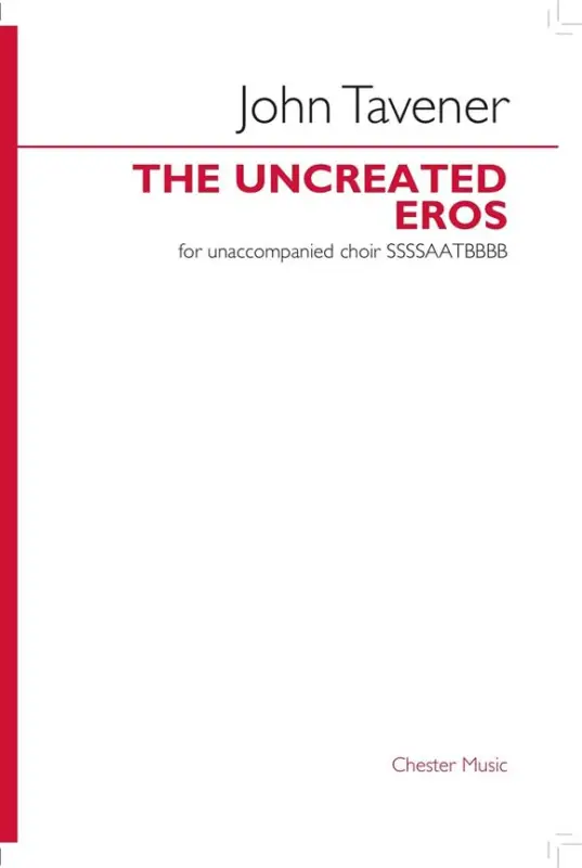 John Tavener, The Uncreated Eros Kostenfreie Lieferung