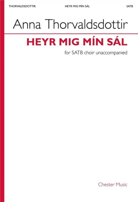 Bestseller Anna Thorvaldsdottir, Heyr mig mín sál