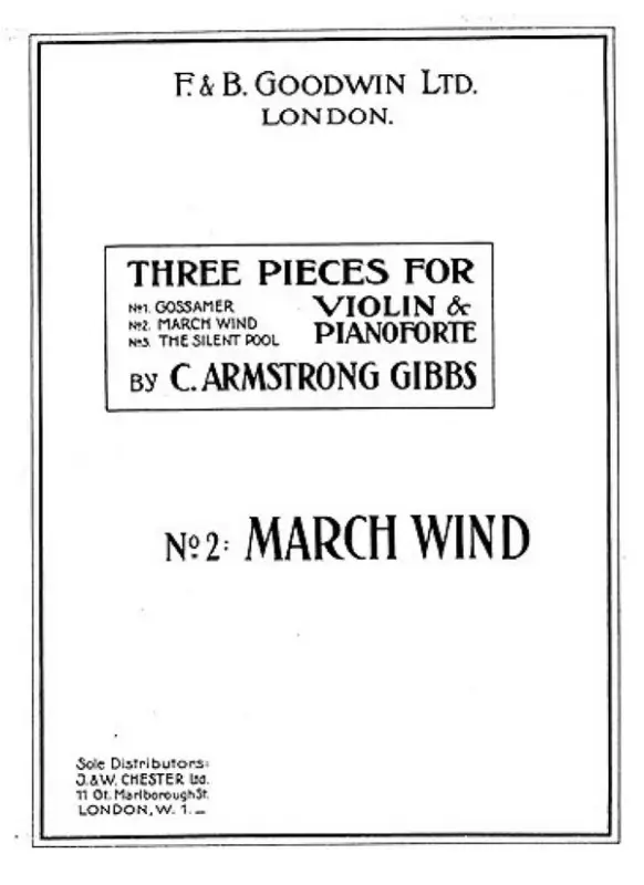 Top-Angebot Cecil Armstrong Gibbs, March Wind