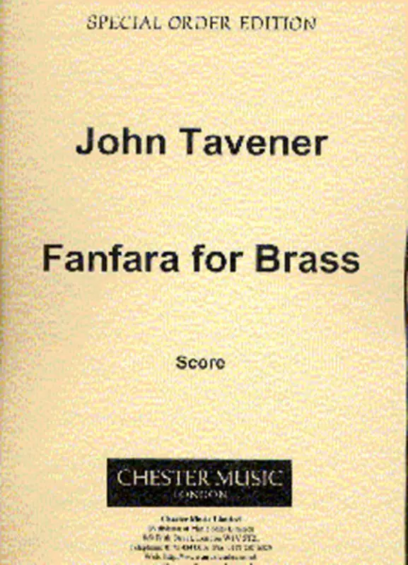 John Tavener, Fanfara For Brass Beliebt