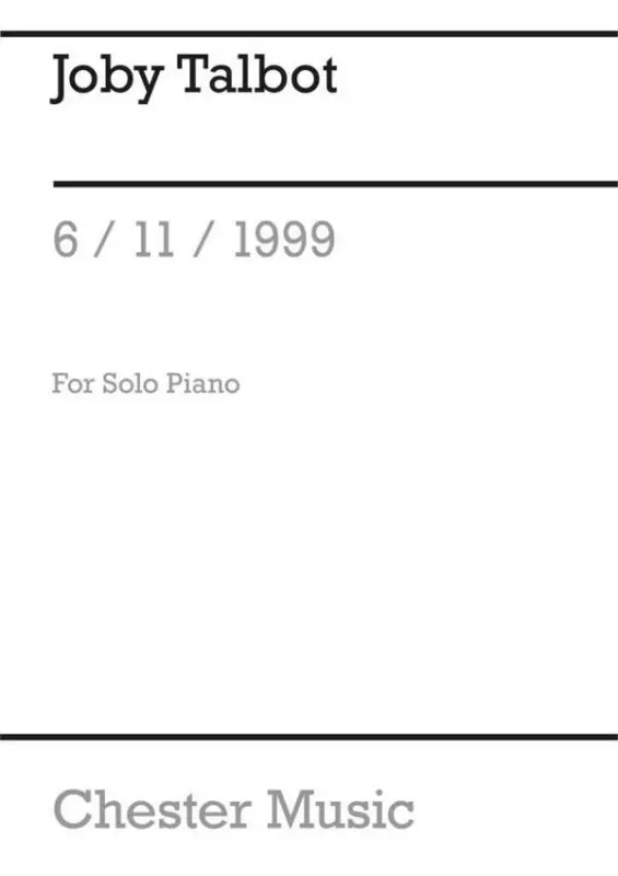 Joby Talbot, 6/11/98 Angebot