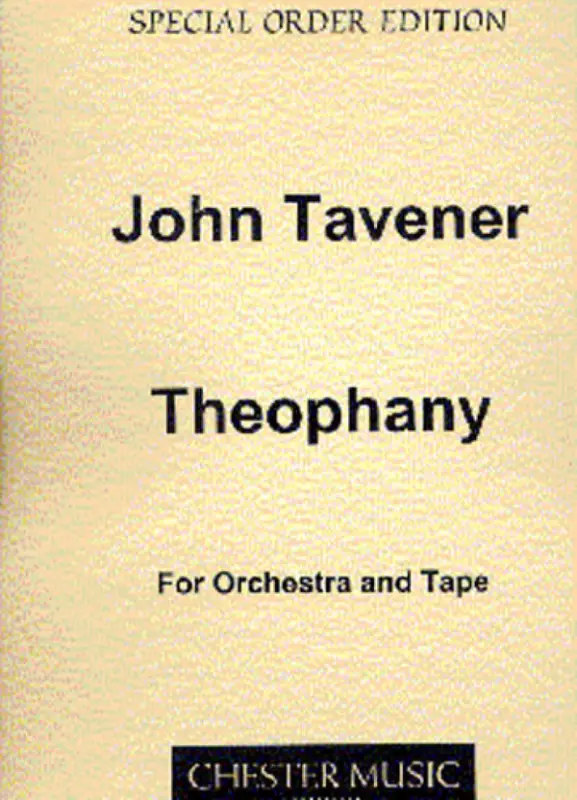 Aktuell John Tavener, Theophany