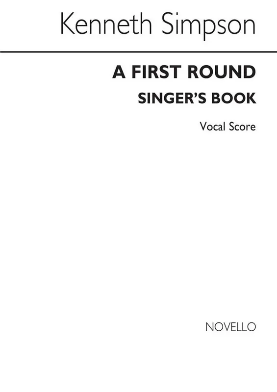 A First Round Book Singer's Book Kostenloser Rückversand