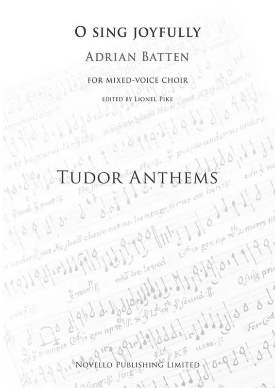 Adrian Batten, O Sing Joyfully (Tudor Anthems) Kostenloser Rückversand