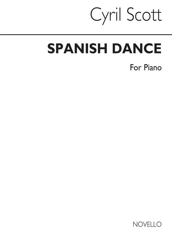 Zertifiziert Cyril Scott, Spanish Dance for Piano