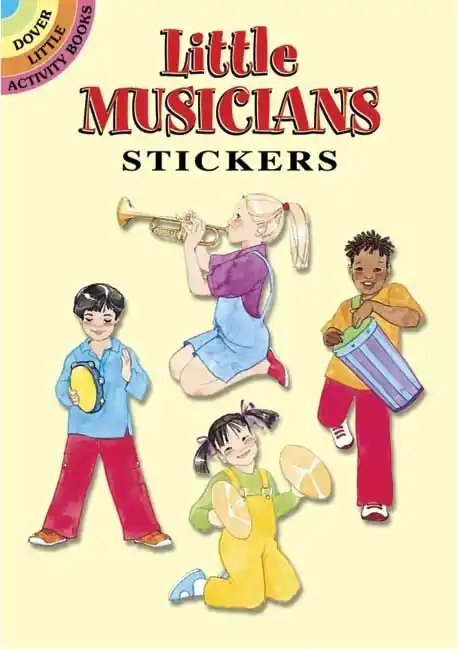Neue Ware Sylvia Walker, Little Musicians Stickers
