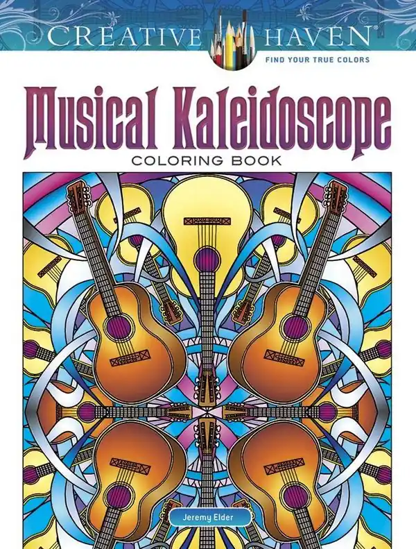 Kostenfreie Lieferung Jeremy Elder, Creative Haven Musical Kaleidoscope Coloring Book