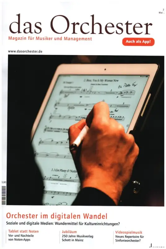 Expressversand Das Orchester Mai 2020