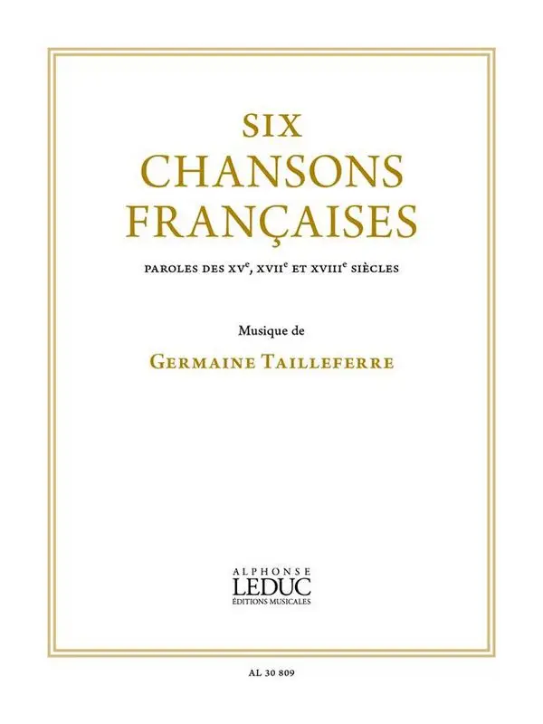 6 chansons françaises Sonderangebot