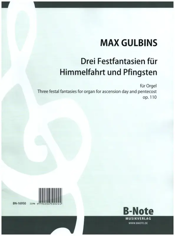 3 Festfantasien op.110 für Himmelfahrt und Pfingsten Beliebt