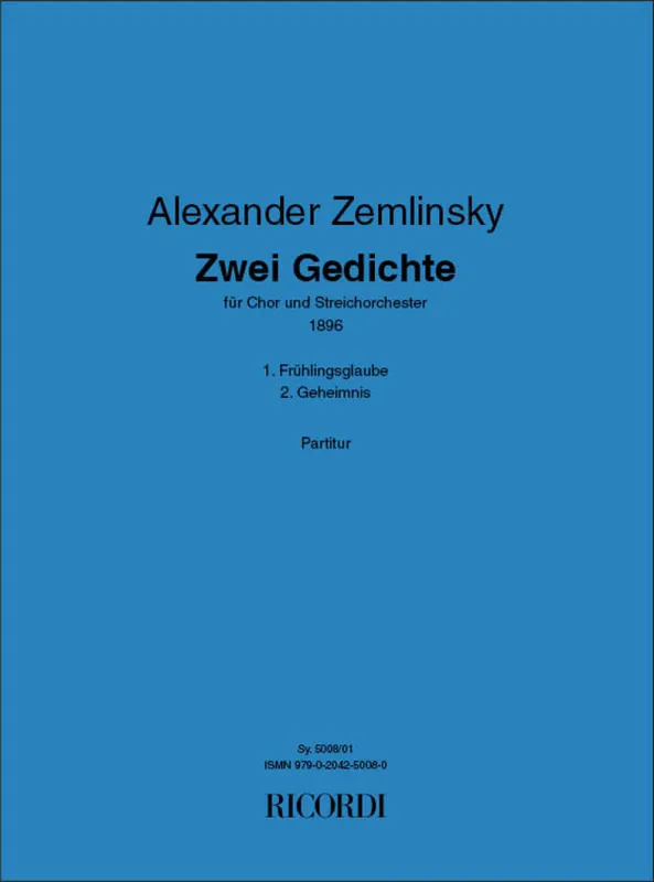 Zwei Gedichte I Frühlingsglaube II Geheimnis Preis Gesenkt