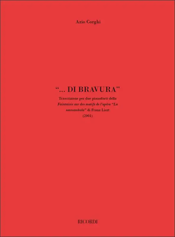 Abverkauf Azio Corghi, ? di Bravura