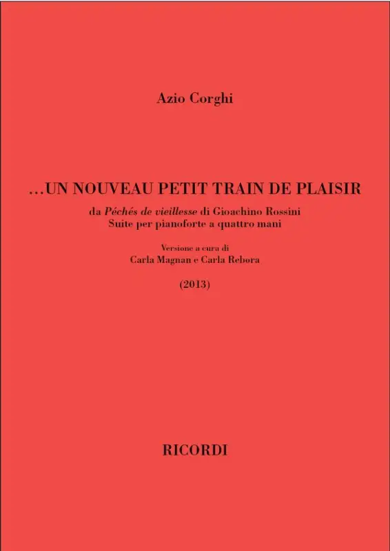 Aktuell Azio Corghi, Un Nouveau Petit Train De Plaisir