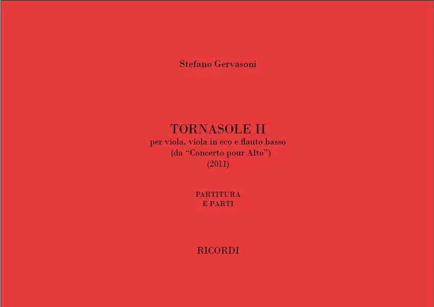 Zertifiziert Stefano Gervasoni, Tornasole II