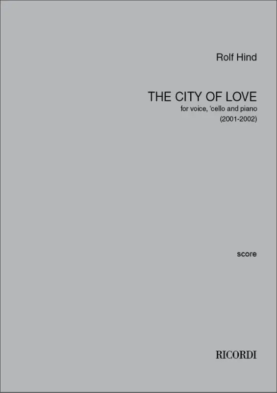 Ausverkauf Rolf Hind, The city of love