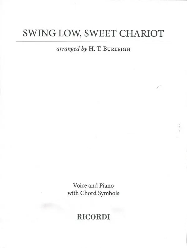 , Swing Low, Sweet Chariot Direkt Vom Hersteller