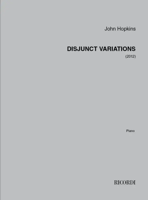 Ausverkauf John Hopkins, Disjunct Variations